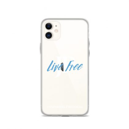 iPhone hoesje | Live Free Logo